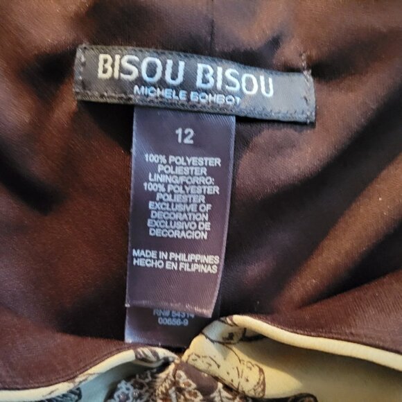 Bisou Bisou Michele Bohbot Sun Dress Size 12, - Picture 3 of 3